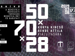 50x70x28 – Kónya Kincső és Bende Attila kiállítása